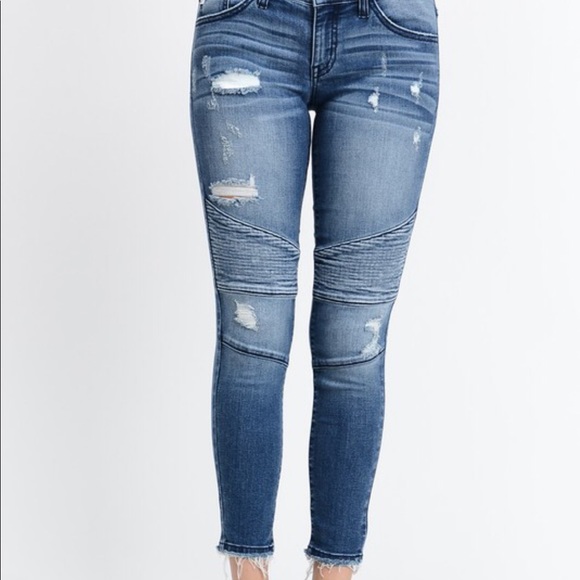 BEST PIPED FRAYED - JEANs - skinny ankle - Picture 5 of 6